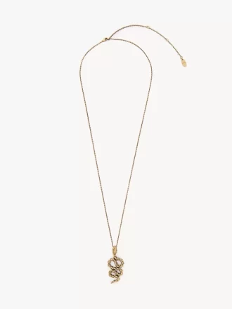 La collana con ciondolo Chloé Snake