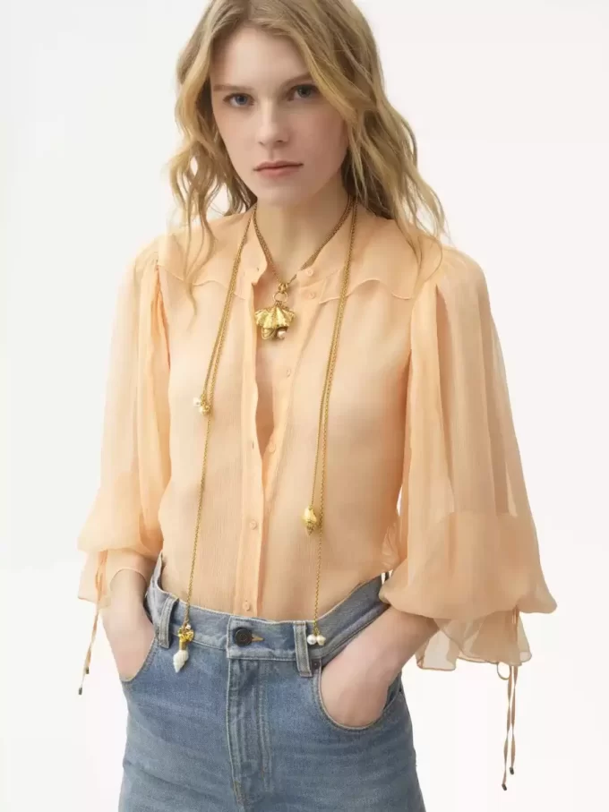 La collana sciarpa Chloé Shells