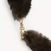La sciarpa Chloé Chain Tails in shearling La sciarpa Chloé Chain Tails in shearling