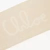 La sciarpa iconica di Chloé in lana jacquard La sciarpa iconica di Chloé in lana jacquard