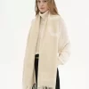 La sciarpa iconica di Chloé in lana jacquard La sciarpa iconica di Chloé in lana jacquard