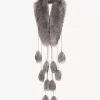 La sciarpa Treasure Tails in montone La sciarpa Treasure Tails in montone