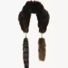 La sciarpa Treasure Tails in montone La sciarpa Treasure Tails in montone