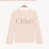 Maglia a maniche lunghe con logo per bambini