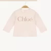 Maglia a maniche lunghe con logo per bambini Maglia a maniche lunghe con logo per bambini