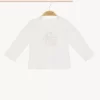 Maglia a maniche lunghe con logo per bambini Maglia a maniche lunghe con logo per bambini