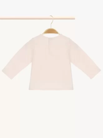 Maglia a maniche lunghe con logo per bambini