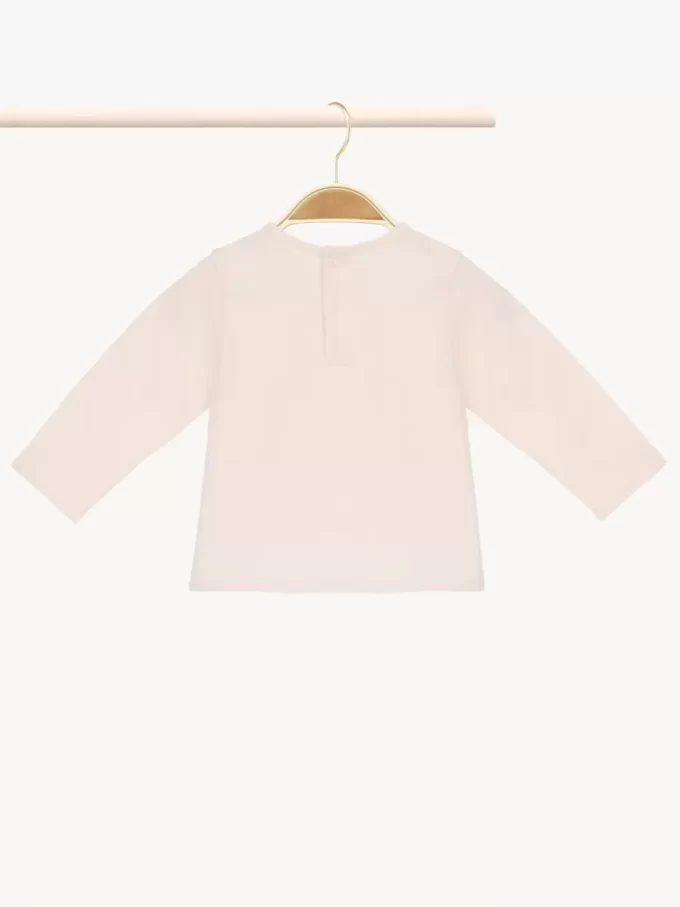 Maglia a maniche lunghe con logo per bambini Maglia a maniche lunghe con logo per bambini