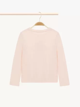 Maglia a maniche lunghe con logo per bambini