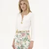 Maglia Henley in jersey di cotone Maglia Henley in jersey di cotone