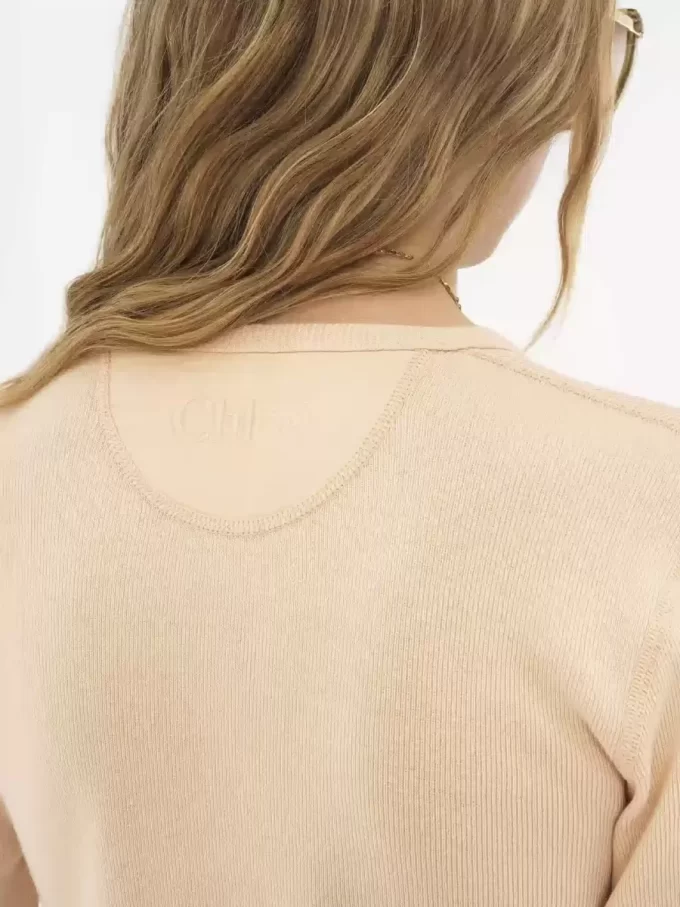 Maglia Henley in jersey di cotone Maglia Henley in jersey di cotone
