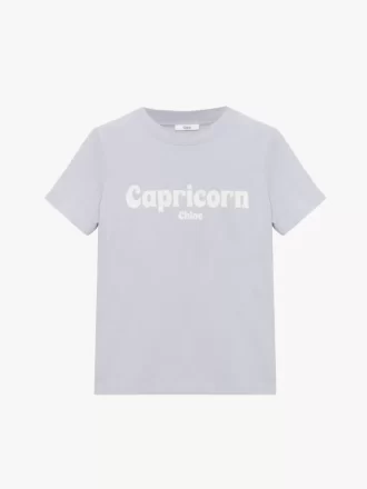Maglietta Capricorno per neonati in jersey di cotone