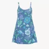 Mini abito con spalline sottili in jersey di cotone Mini abito con spalline sottili in jersey di cotone