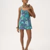 Mini abito con spalline sottili in jersey di cotone Mini abito con spalline sottili in jersey di cotone