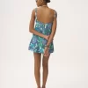 Mini abito con spalline sottili in jersey di cotone Mini abito con spalline sottili in jersey di cotone