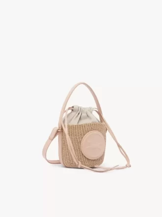 Mini cestino porta medaglie per cavalli in fibre naturali