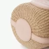 Mini cestino porta medaglie per cavalli in fibre naturali Mini cestino porta medaglie per cavalli in fibre naturali