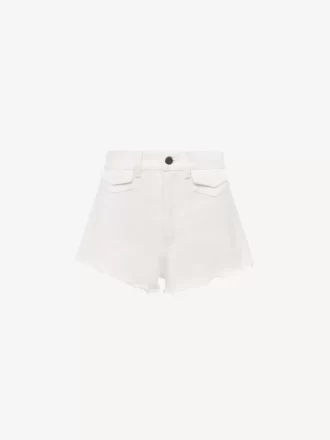Mini shorts a vita alta in denim Mini shorts a vita alta in denim
