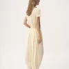 Pantaloni fluidi cropped in crêpe de chine Pantaloni fluidi cropped in crêpe de chine