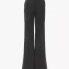 Pantaloni sartoriali bootcut in lana Pantaloni sartoriali bootcut in lana
