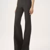 Pantaloni sartoriali bootcut in lana Pantaloni sartoriali bootcut in lana