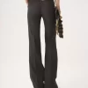 Pantaloni sartoriali bootcut in lana Pantaloni sartoriali bootcut in lana
