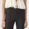 Pantaloni sartoriali bootcut in lana Pantaloni sartoriali bootcut in lana