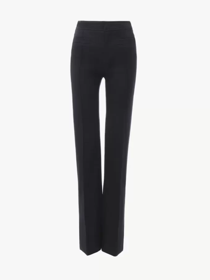 Pantaloni sartoriali in gabardine di lana Pantaloni sartoriali in gabardine di lana