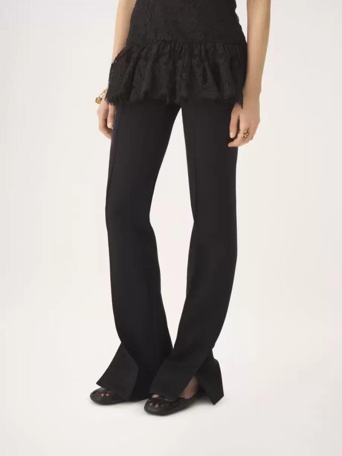 Pantaloni sartoriali in morbido cotone cavallery Pantaloni sartoriali in morbido cotone cavallery