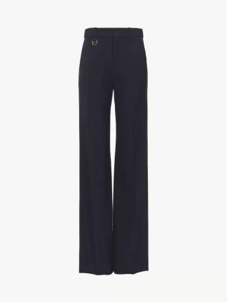 Pantaloni sartoriali maschili in lana elasticizzata Pantaloni sartoriali maschili in lana elasticizzata