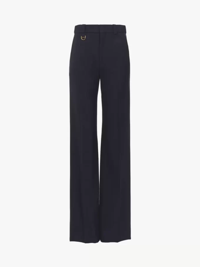 Pantaloni sartoriali maschili in lana elasticizzata Pantaloni sartoriali maschili in lana elasticizzata