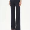 Pantaloni sartoriali maschili in lana elasticizzata Pantaloni sartoriali maschili in lana elasticizzata