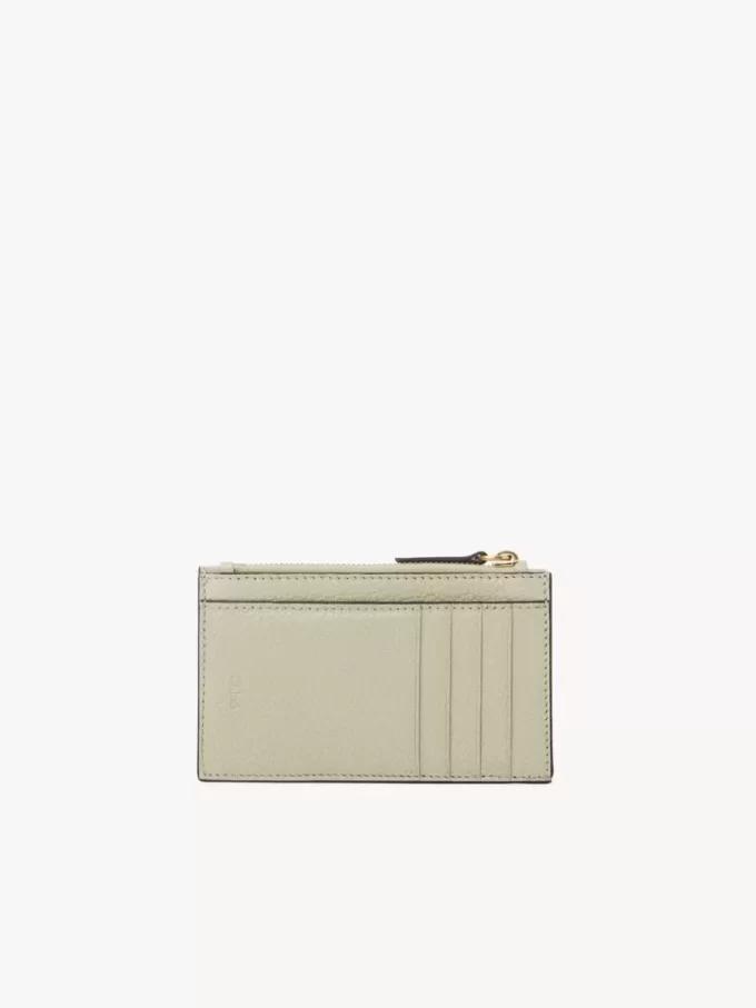 Piccola borsa a busta con scomparti per carte in pelle martellata Piccola borsa a busta con scomparti per carte in pelle martellata