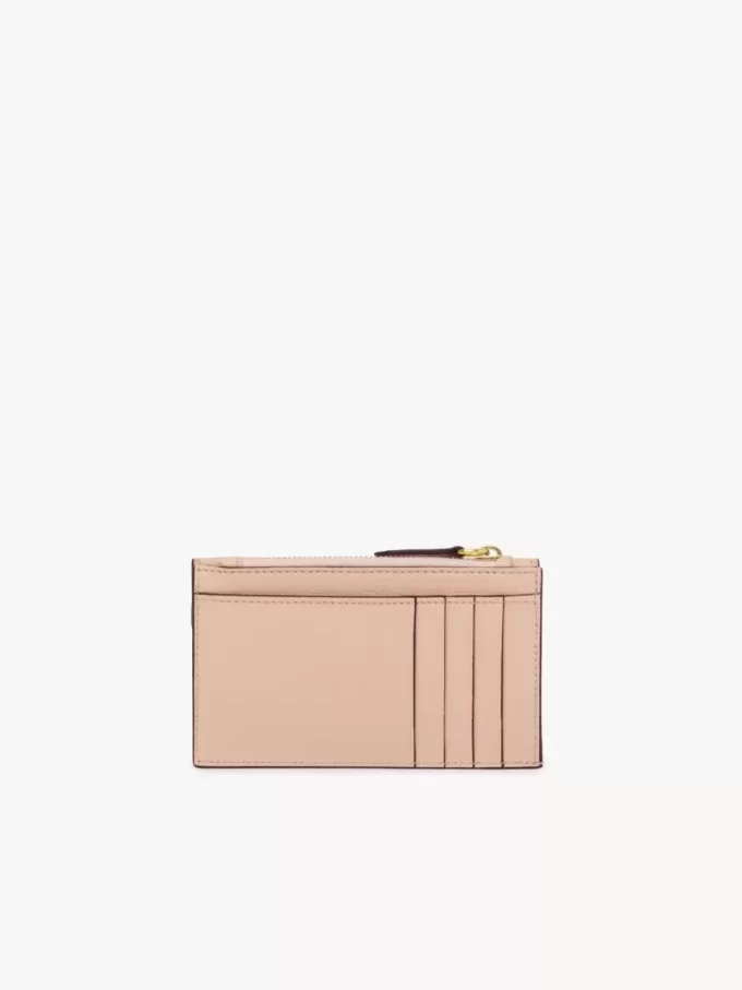 Piccola borsa a busta con scomparti per carte in pelle martellata Piccola borsa a busta con scomparti per carte in pelle martellata