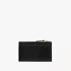 Piccola borsa a busta con scomparti per carte in pelle martellata Piccola borsa a busta con scomparti per carte in pelle martellata