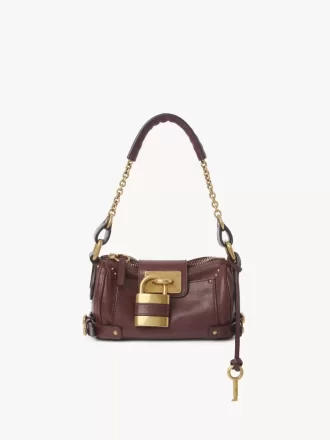 Piccola borsa a catena Paddington in pelle martellata
