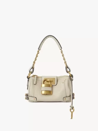 Piccola borsa a catena Paddington in pelle martellata