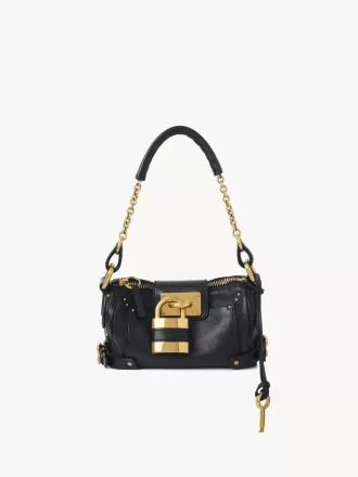 Piccola borsa a catena Paddington in pelle martellata