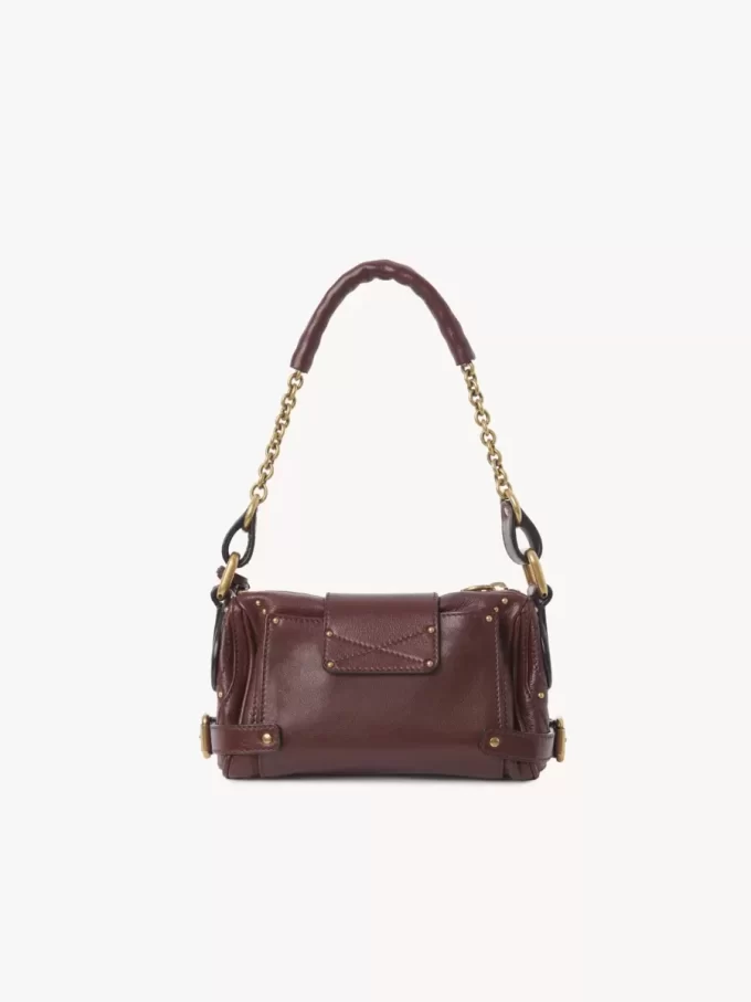Piccola borsa a catena Paddington in pelle martellata Piccola borsa a catena Paddington in pelle martellata