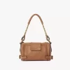 Piccola borsa a catena Paddington in pelle martellata Piccola borsa a catena Paddington in pelle martellata