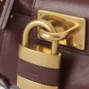 Piccola borsa a catena Paddington in pelle martellata Piccola borsa a catena Paddington in pelle martellata