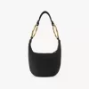 Piccola borsa a mano Bracelet in pelle scamosciata