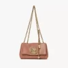 Piccola borsa a tracolla Chloé Heritage in pelle martellata Piccola borsa a tracolla Chloé Heritage in pelle martellata