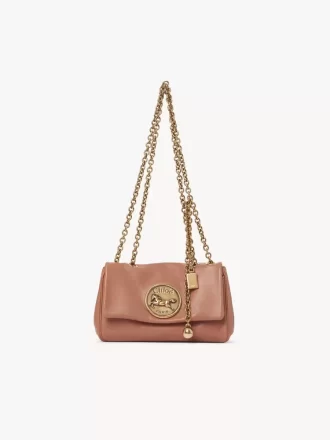 Piccola borsa a tracolla Chloé Heritage in pelle martellata