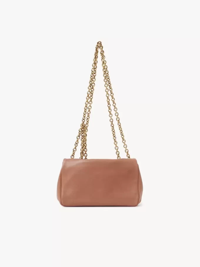 Piccola borsa a tracolla Chloé Heritage in pelle martellata Piccola borsa a tracolla Chloé Heritage in pelle martellata