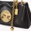 Piccola borsa a tracolla Chloé Heritage in pelle martellata Piccola borsa a tracolla Chloé Heritage in pelle martellata