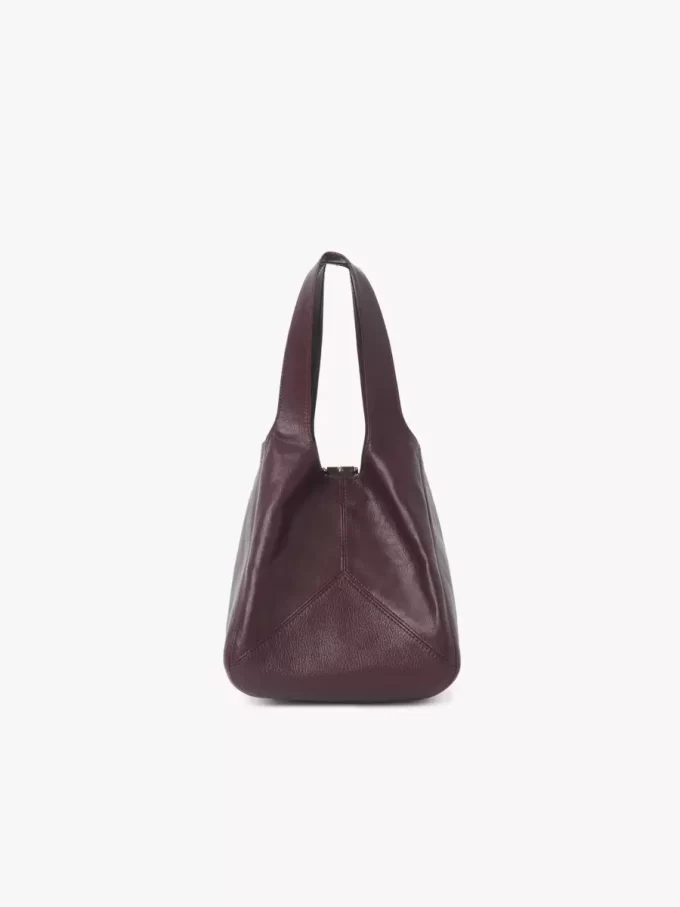Piccola borsa Chloé Balloon in pelle martellata Piccola borsa Chloé Balloon in pelle martellata