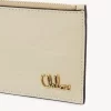 Piccola borsa Chloé Iconic con scomparti per carte in pelle effetto coccodrillo Piccola borsa Chloé Iconic con scomparti per carte in pelle effetto coccodrillo