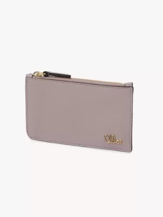 Piccola borsa Chloé Iconic con scomparti per carte in pelle lucida Piccola borsa Chloé Iconic con scomparti per carte in pelle lucida