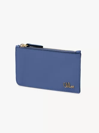 Piccola borsa Chloé Iconic con scomparti per carte in pelle lucida Piccola borsa Chloé Iconic con scomparti per carte in pelle lucida